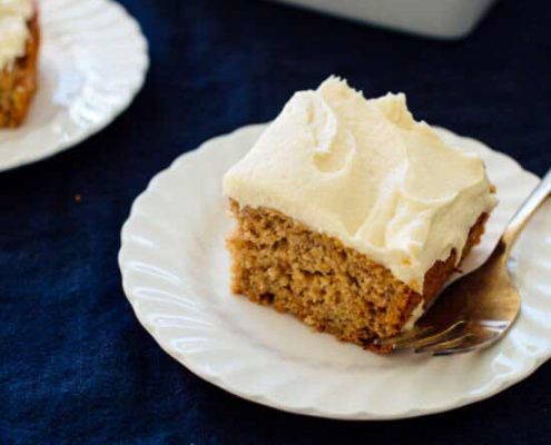 دستور پخت کیک موز خامه ای+ کیک موز وگان