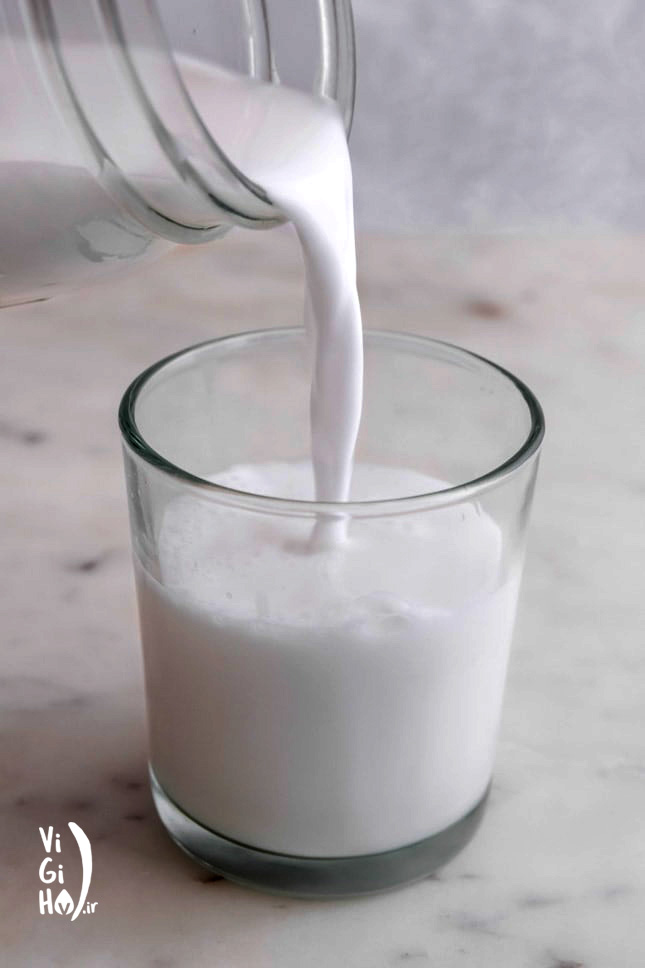 طرز تهیه شیر نارگیل خانگی